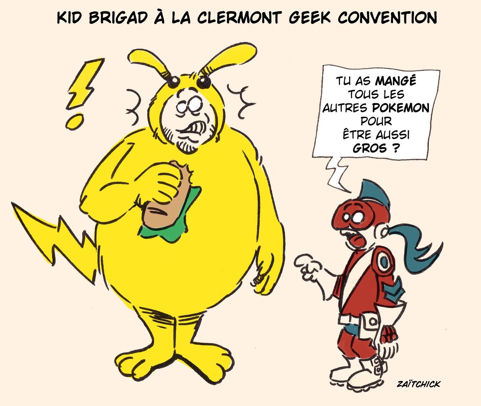 Kid Brigad à la CGC