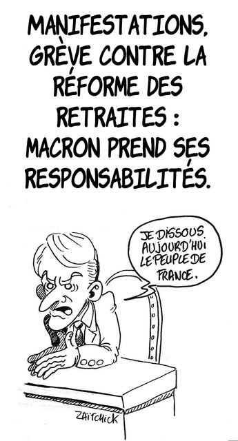 Macron assume
