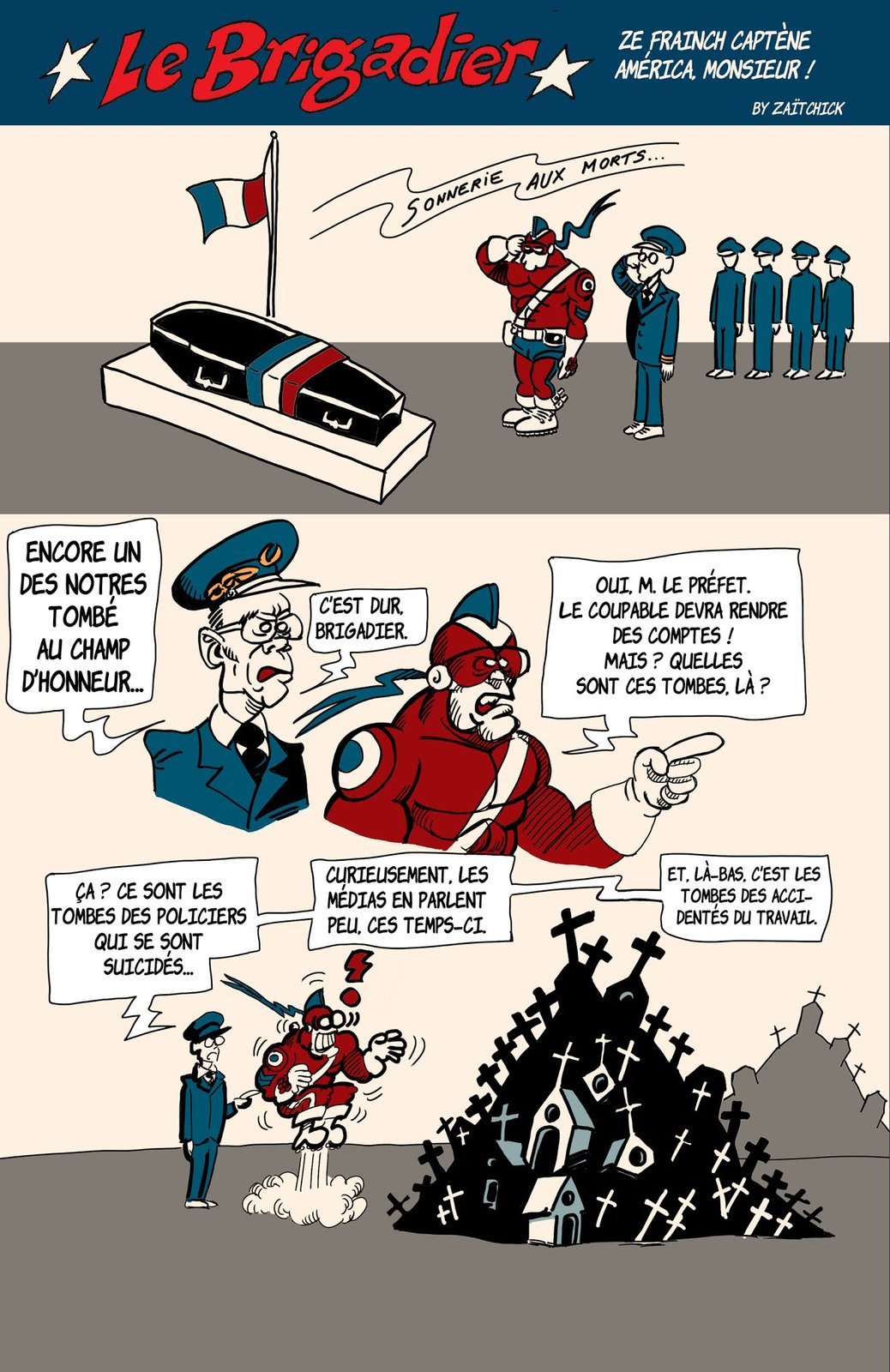 Le Brigadier tombe des nues