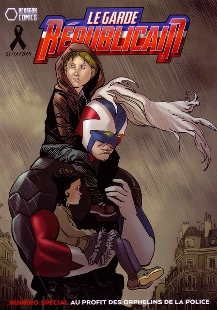 Un numéro spécial du Garde Républicain au profit des orphelins de la police.