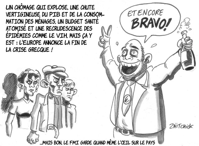 Le Pirée est derrière nous...