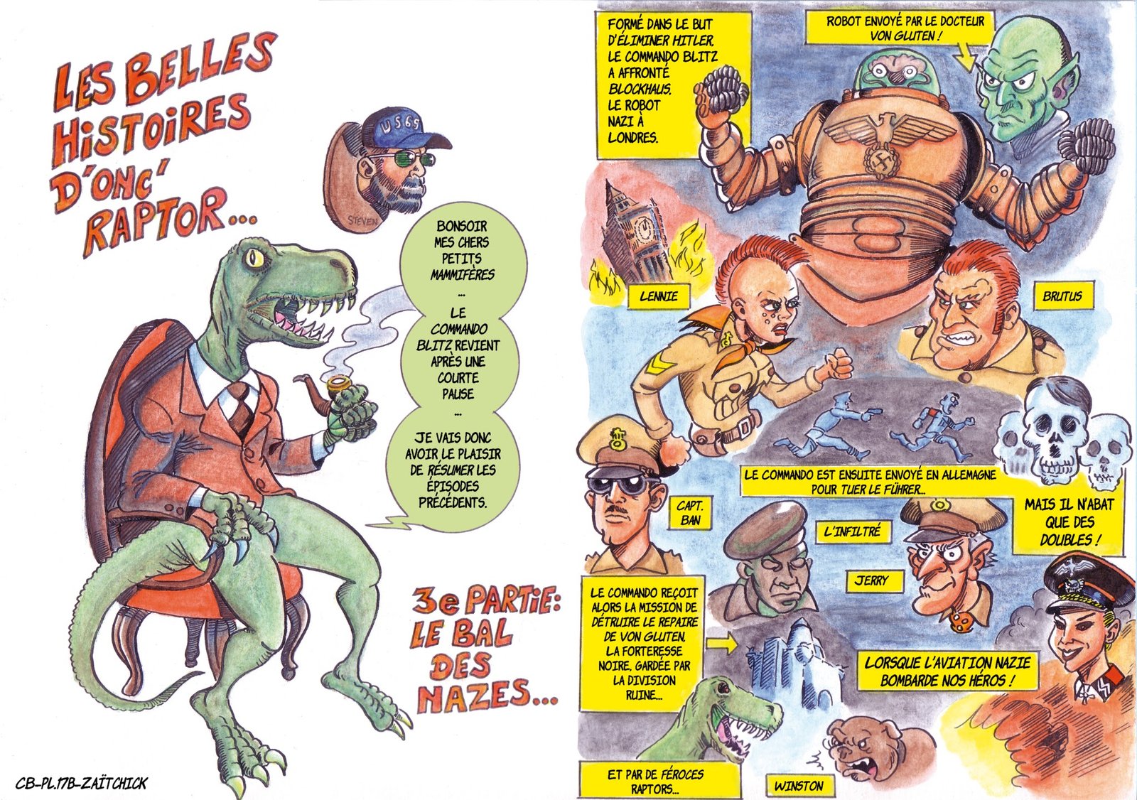 Commando Blitz : les Belles histoires d'onc' Raptor