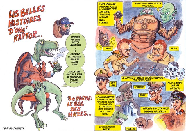 Commando Blitz : les Belles histoires d'onc' Raptor