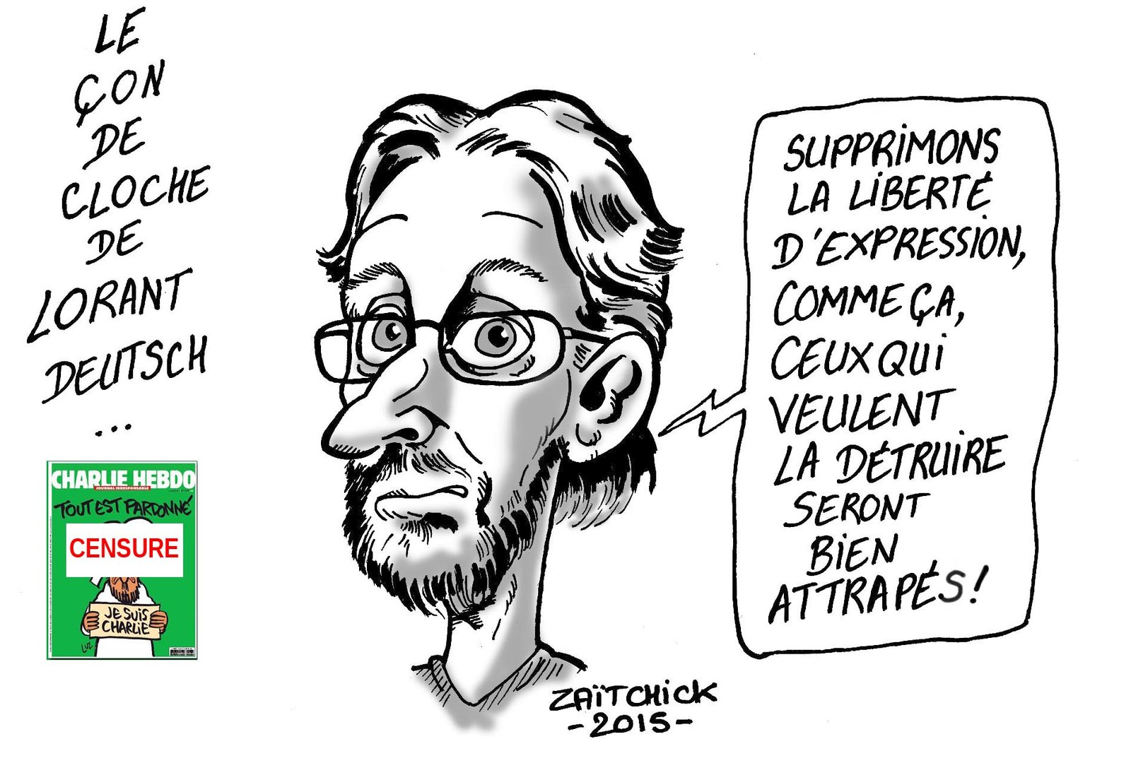 Que de pression sur la Liberté d'expression !