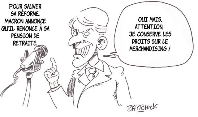 Macron, plus fort que George Lucas...