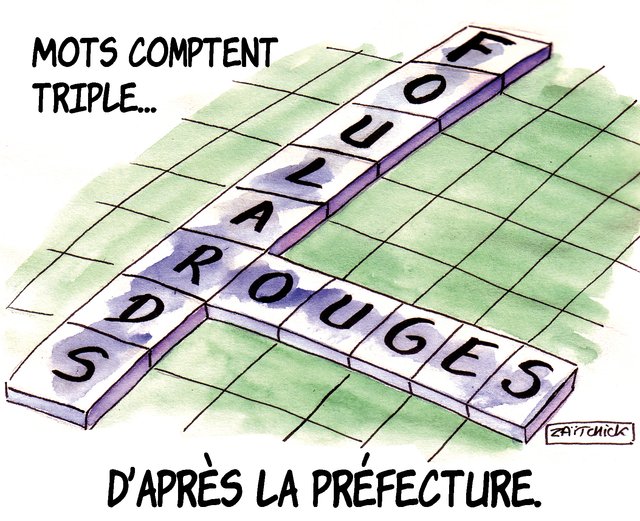 Le rouge est la couleur de la (contre) révolution.