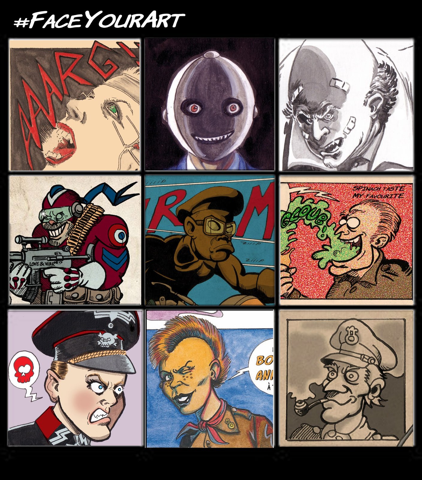 Face your art challenge 2020