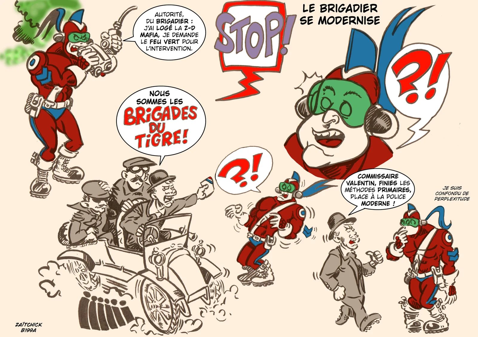 Le Brigadier se modernise (1)