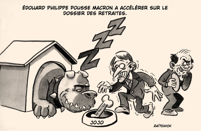 Attention à la gamelle.