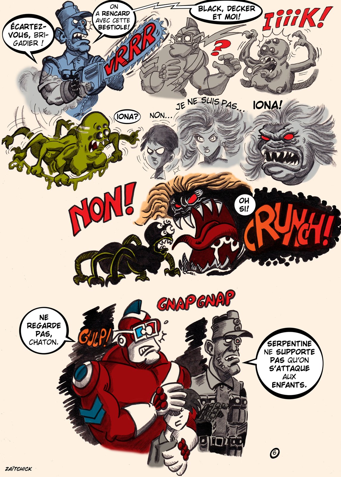 Le Brigadier, La Brigade des Monstres, épisode 6