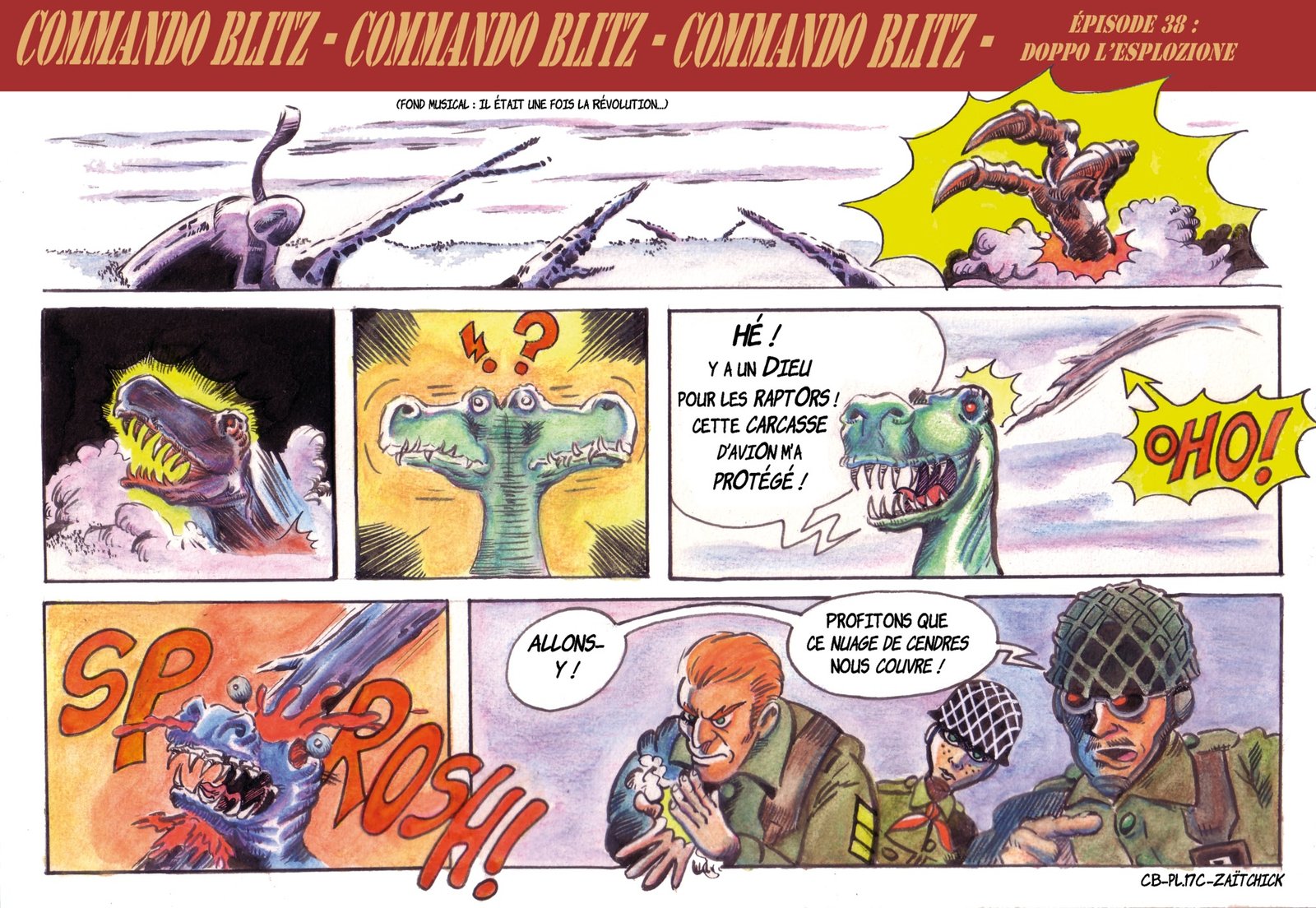 Commando Blitz, épisode 38 : Doppo l'esplozione...
