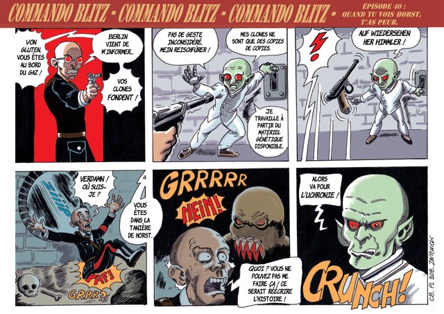 Commando Blitz, épisode 40 : quand tu vois Horst, t'as peur.