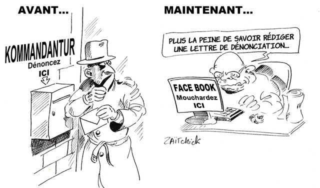 le mouchardage à l'heure du net...