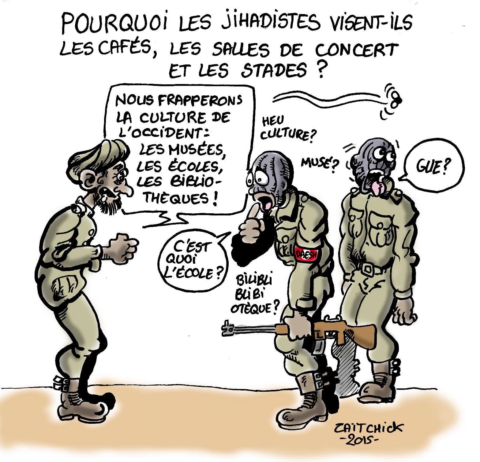 La guerre des cerveaux...