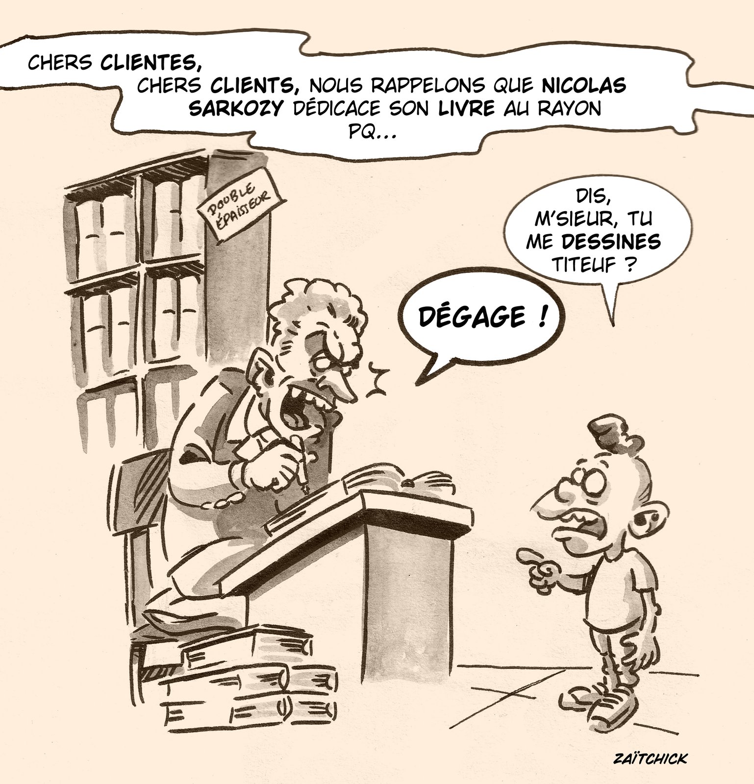 Dédicasse-toi pauvre c...