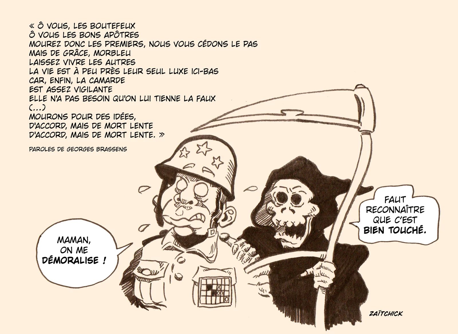 Ne nous faisons pas de mourons