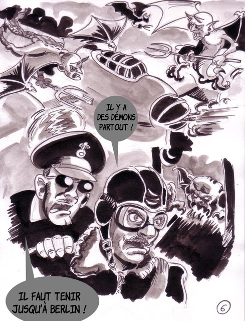 Commando Blitz, dans la Gueule de l'Hadès, planche 6