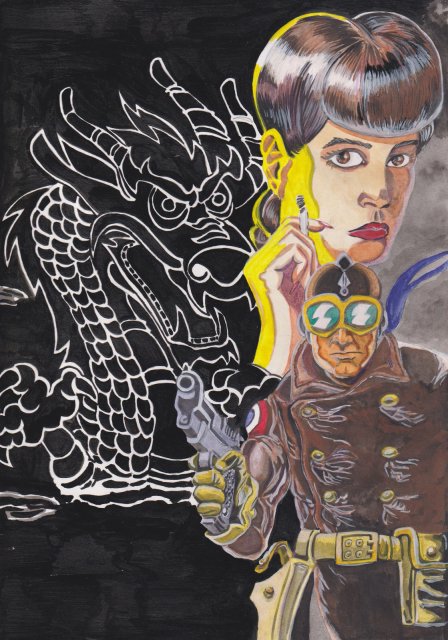Brigadier contre Dragon Rouge, work in progress