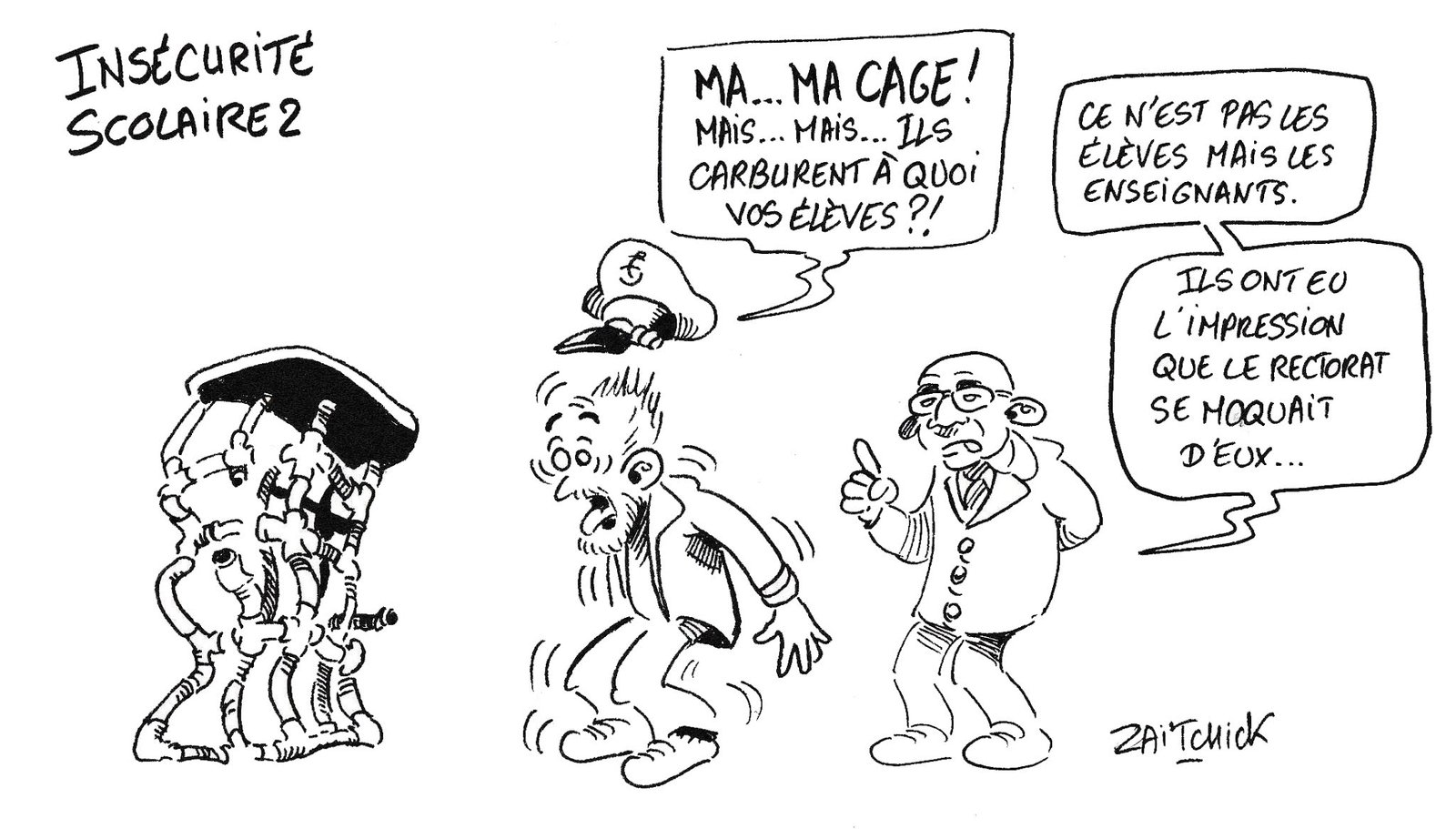 Les dents du potache, 2eme partie