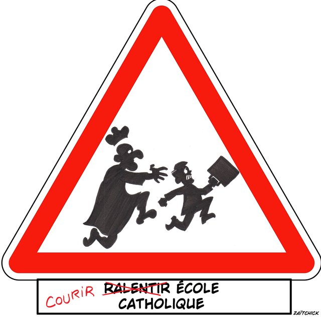 Attention, école... catholique !