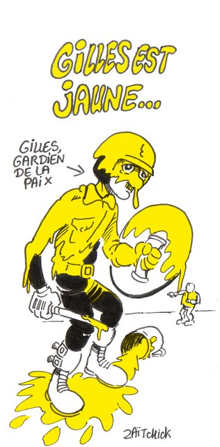 Y-a-t-il des jaunes dans la police ?