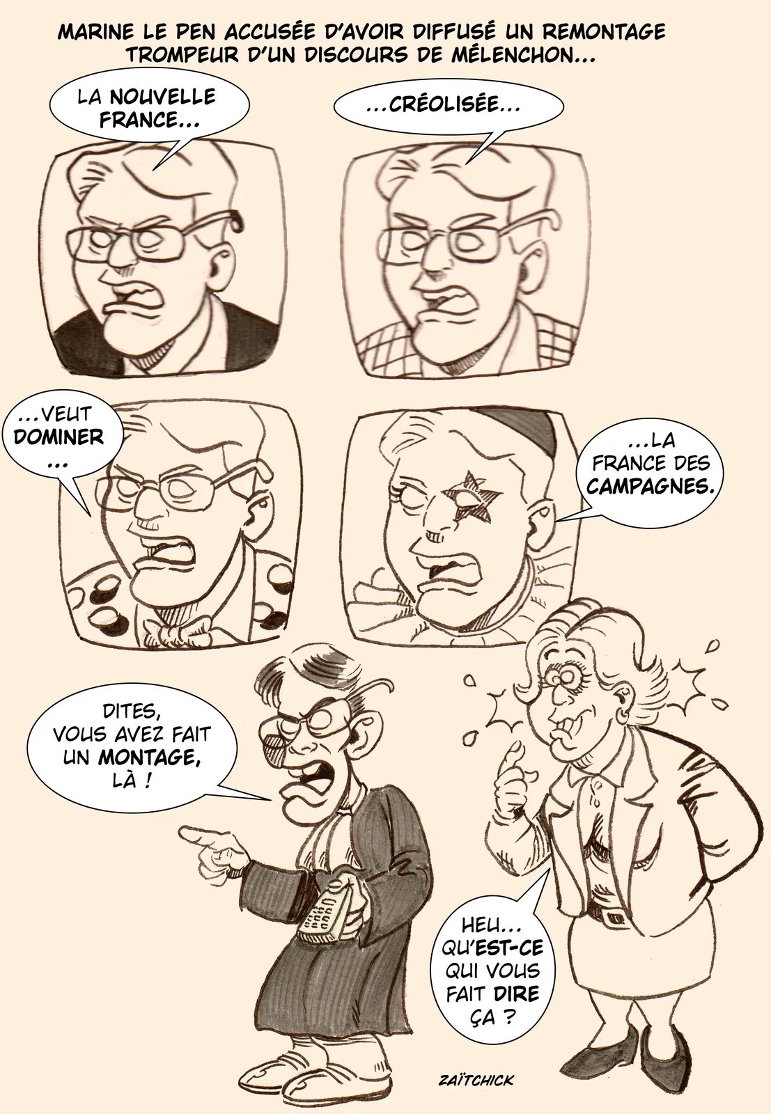 Ne mélenchon pas les torchons et les serviettes