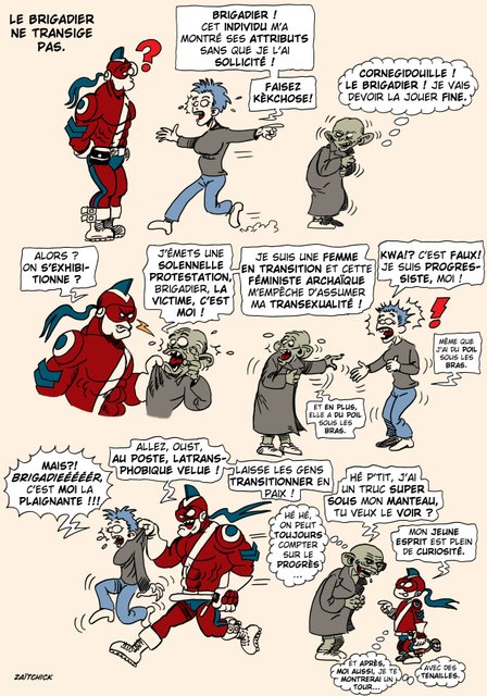 Le Brigadier ne transige pas