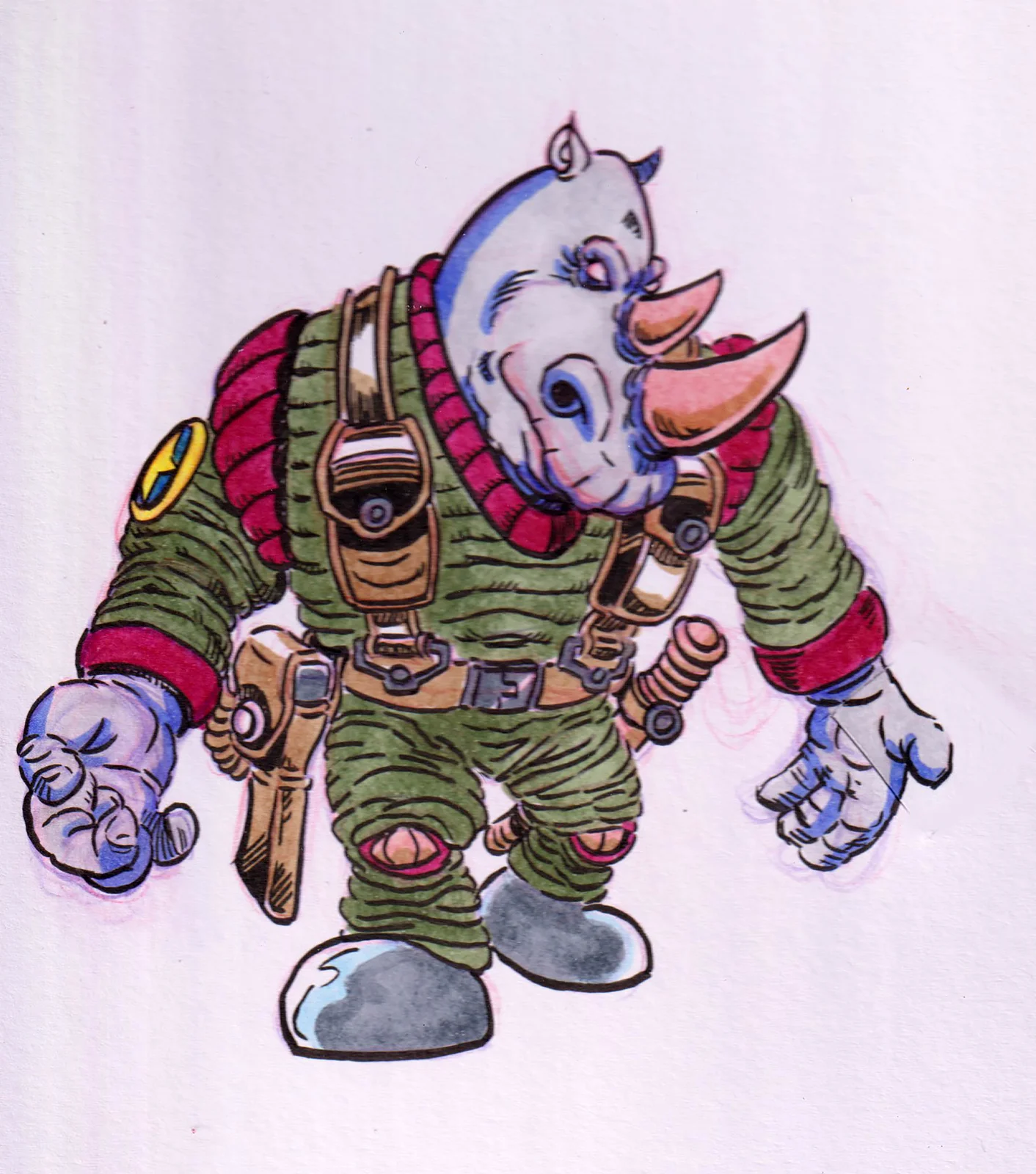 Recherche de personnage : Rhino