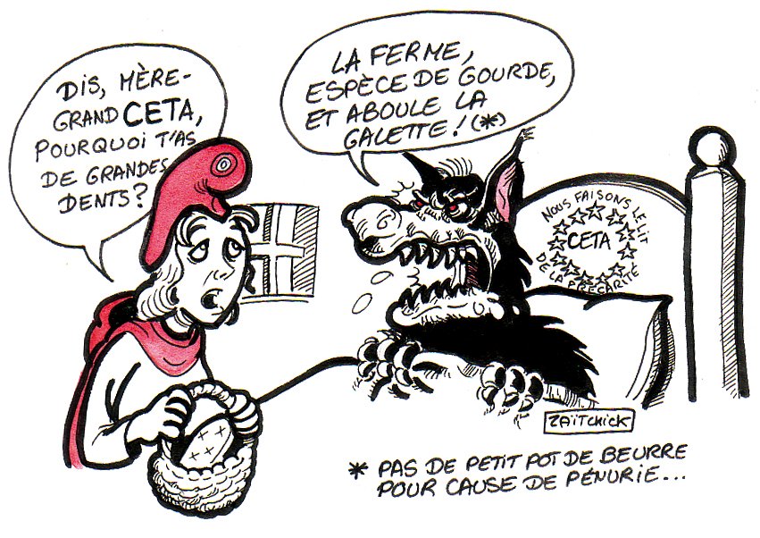 Le petit chaperon rouge et l'Europe...