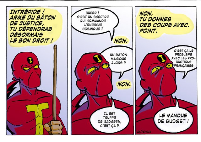 Qui regarde nos Gardiens , Strip n°1