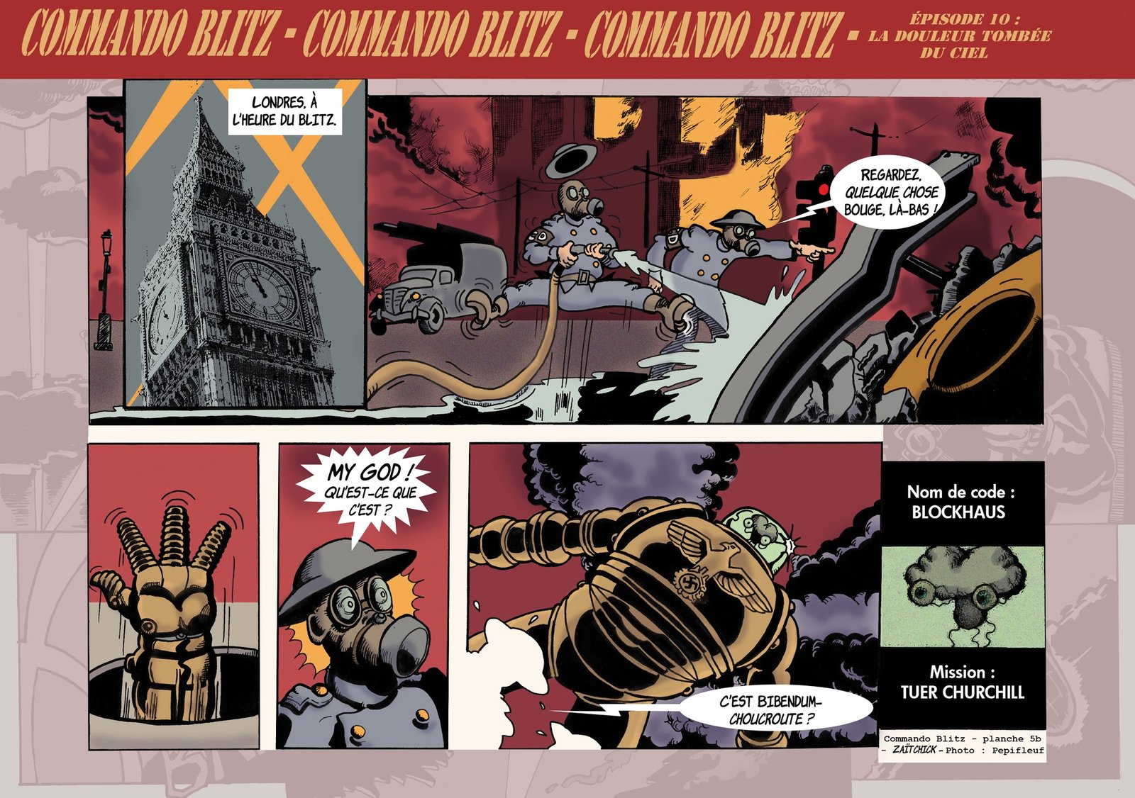 Commando Blitz : la Douleur tombée du ciel