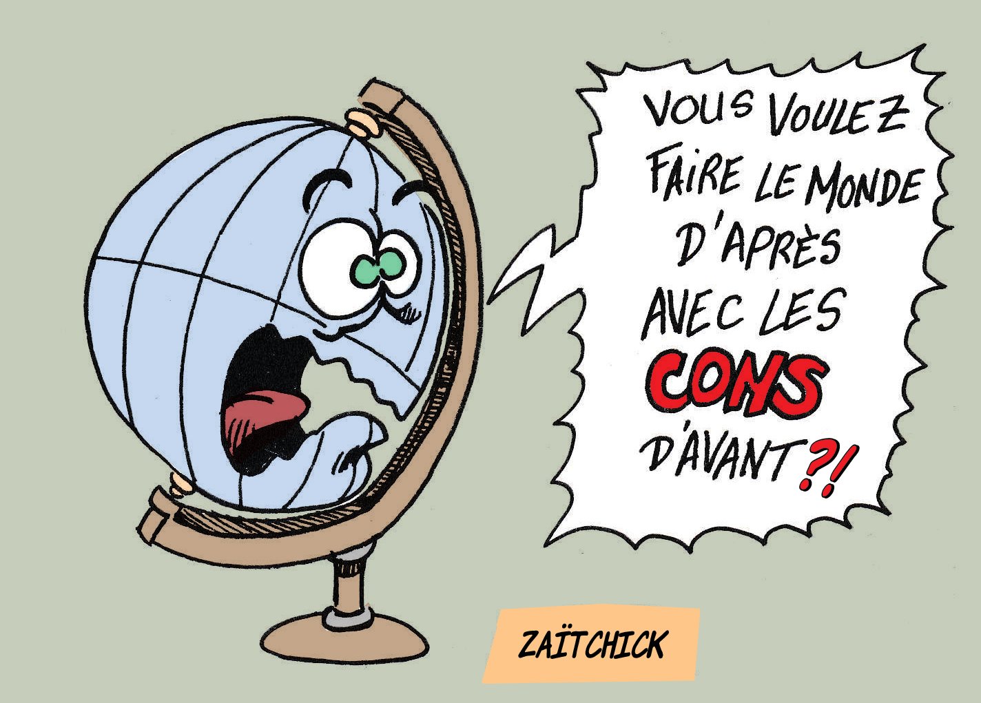 It's a mad mad world...