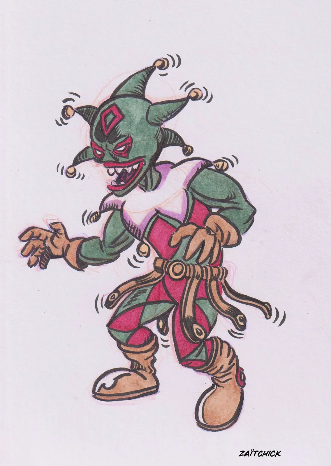 Recherche de personnage : Arlequin 2