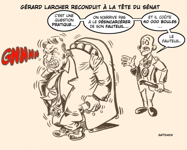 Larcher réélu dans un fauteuil