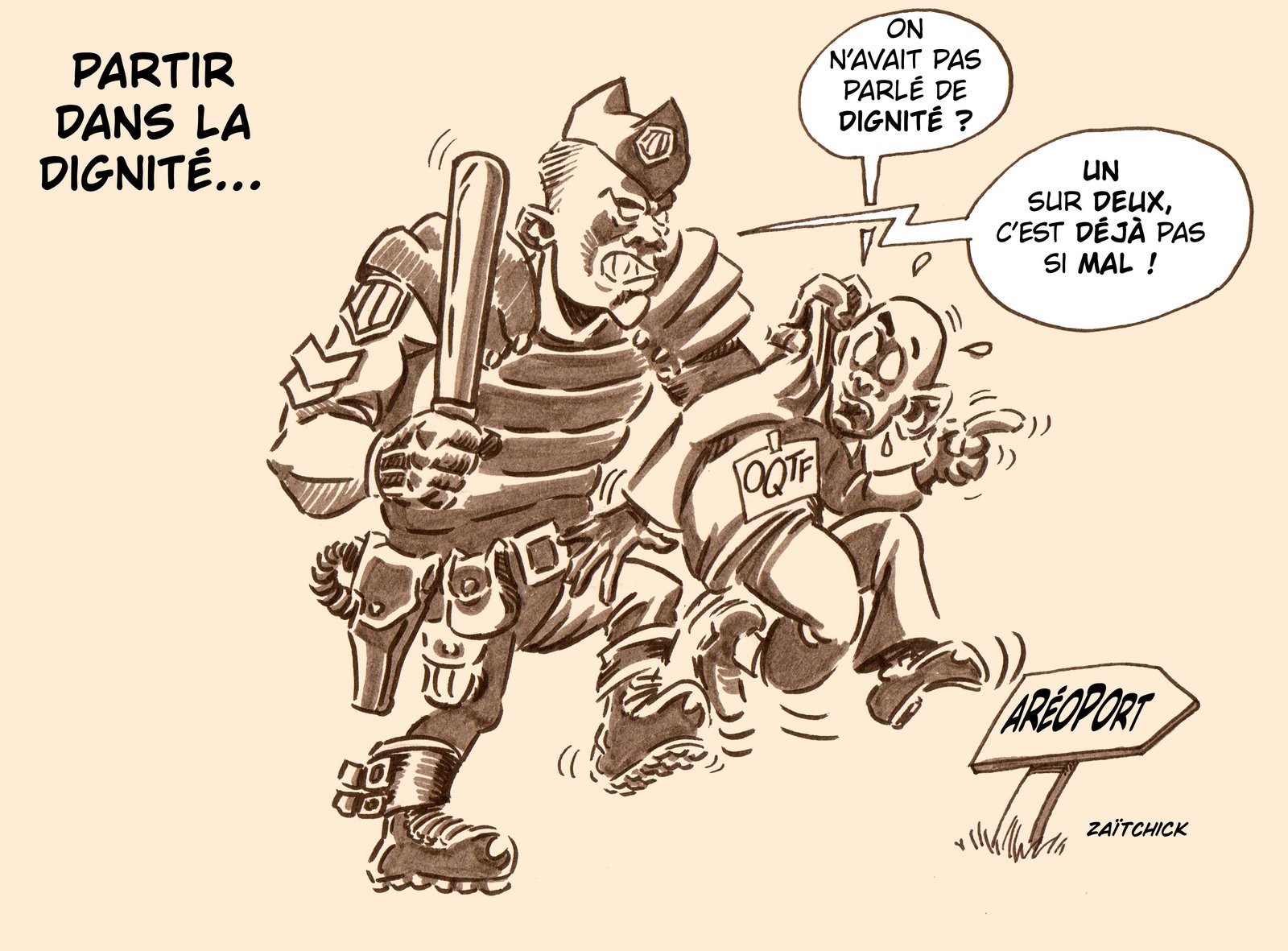 Partir un jour... sans retour.