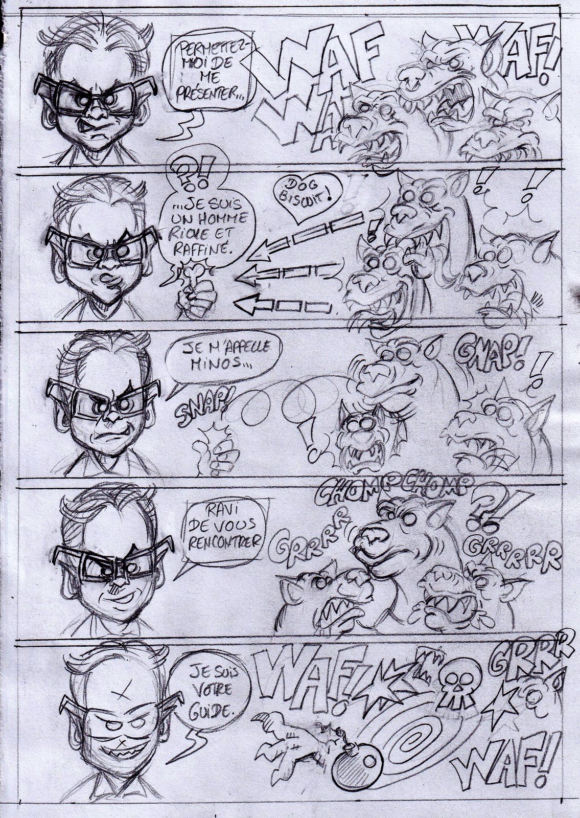 Le Brigadier aux enfers, Work in progress