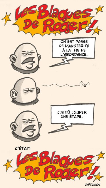 Les blagues austères de Roger