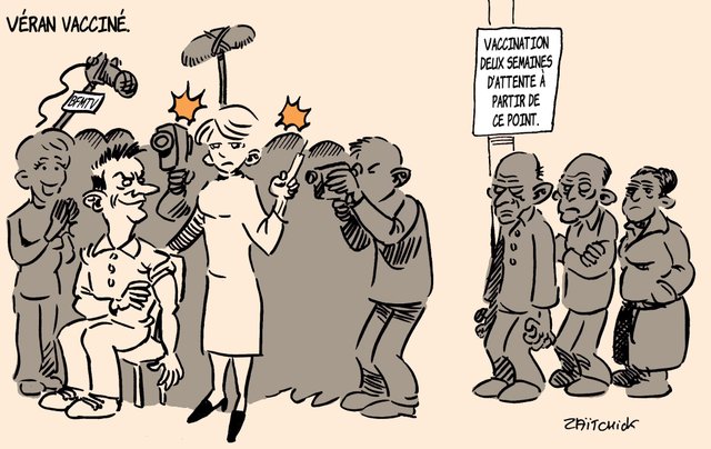 Un ministre complètement piqué