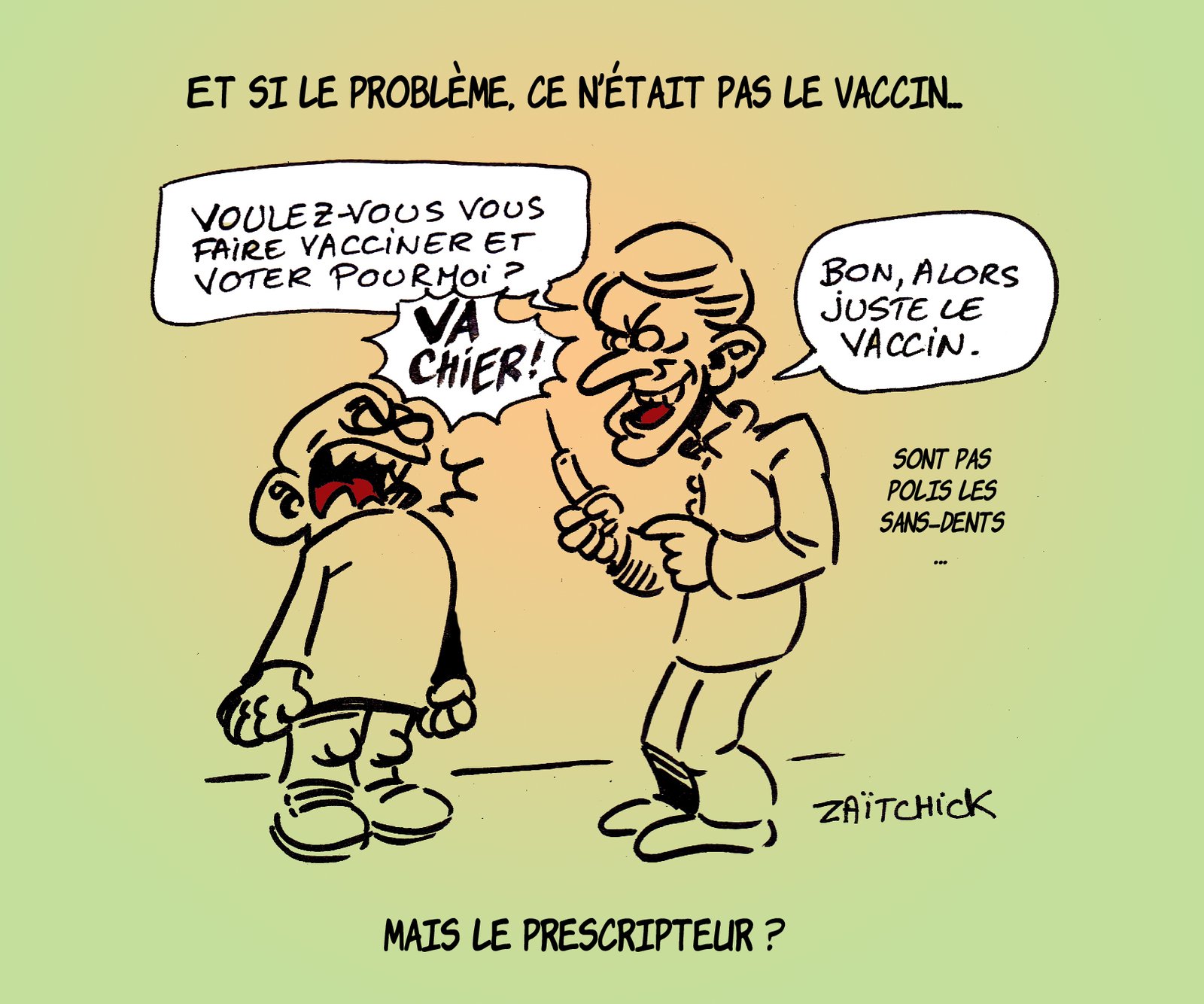 La vaccination en marche