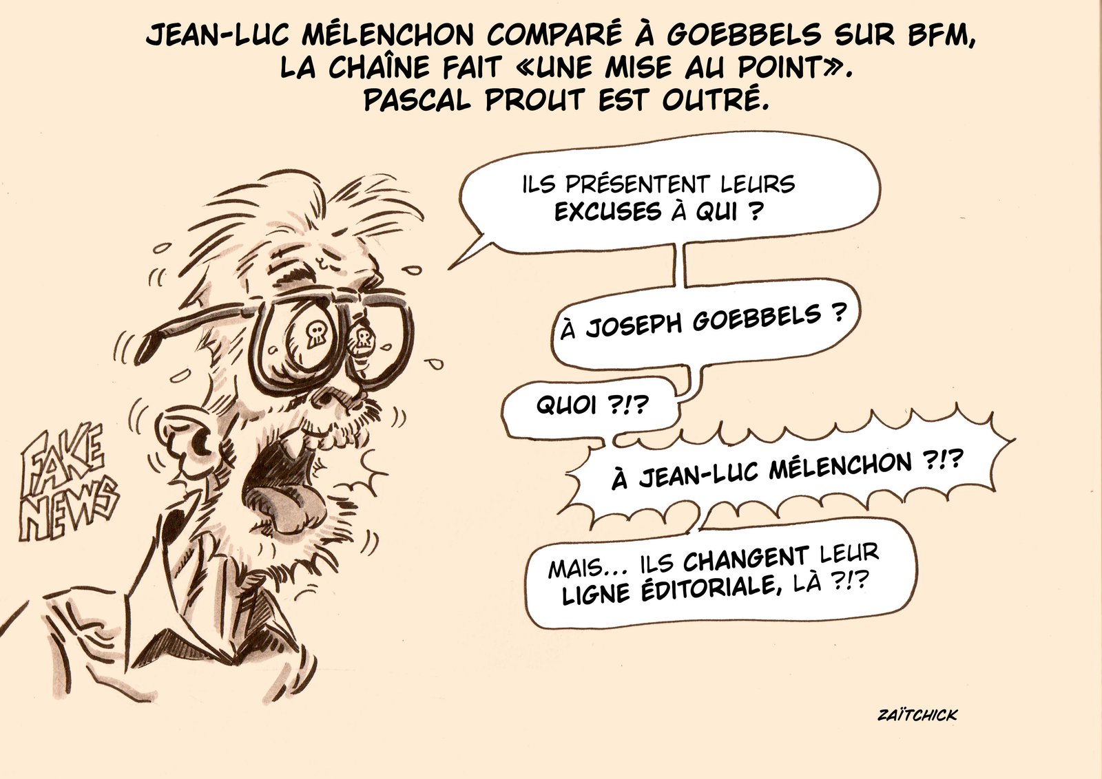 Prout garde la ligne