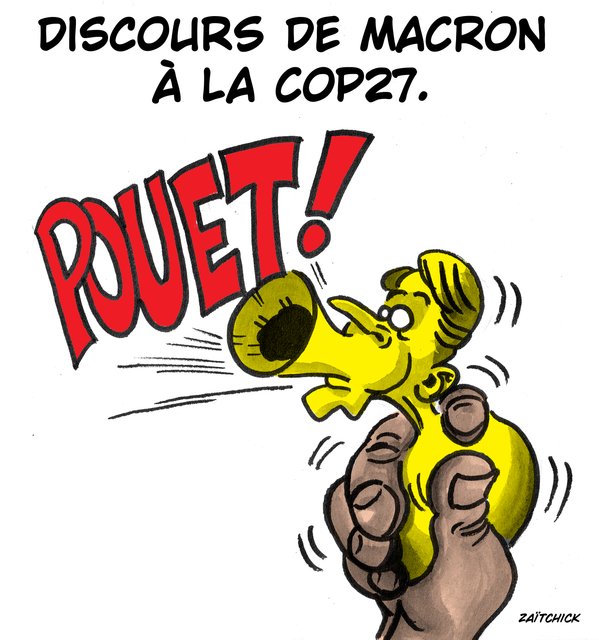 Macron fait trompette