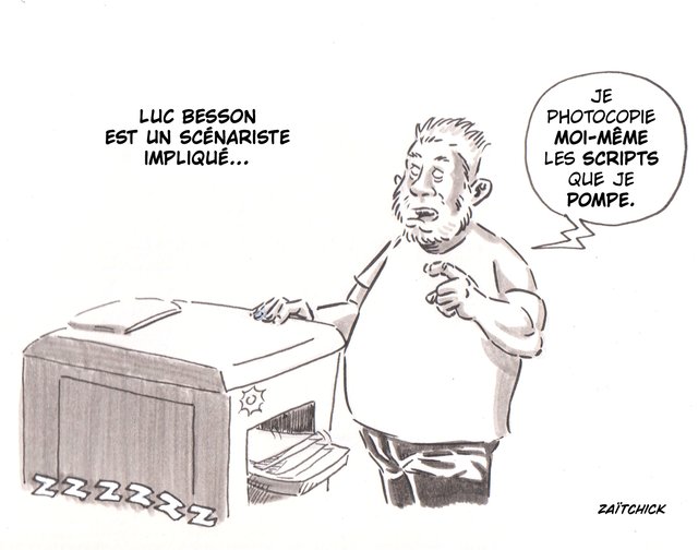 Rank Xerox, partenaire officiel de Luc Besson