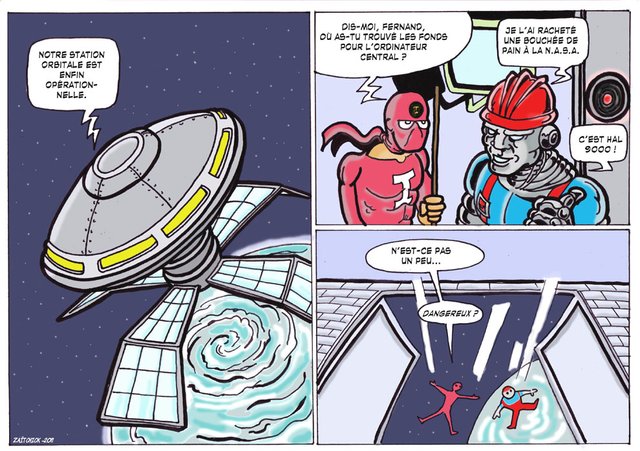 Qui regarde nos Gardiens , Strip n°5