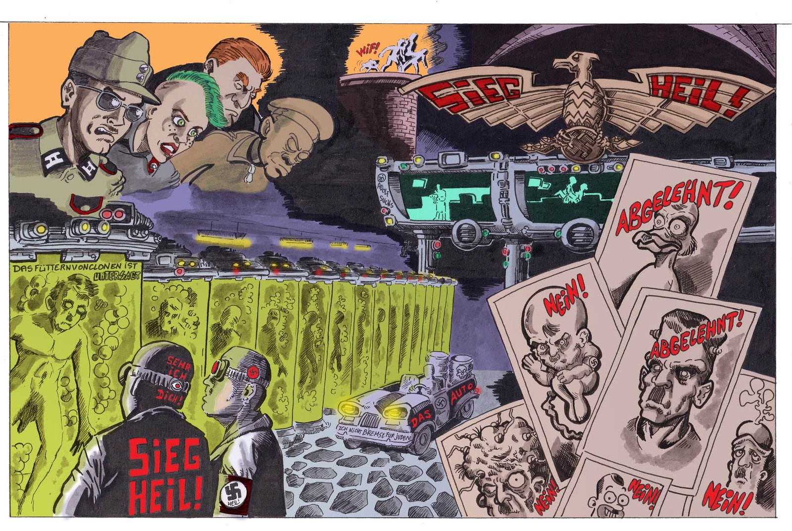 Commando Blitz, planche 21B WIP 2