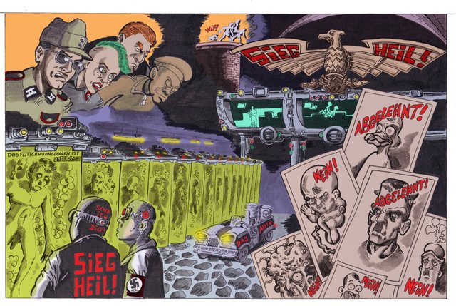 Commando Blitz, planche 21B WIP 2