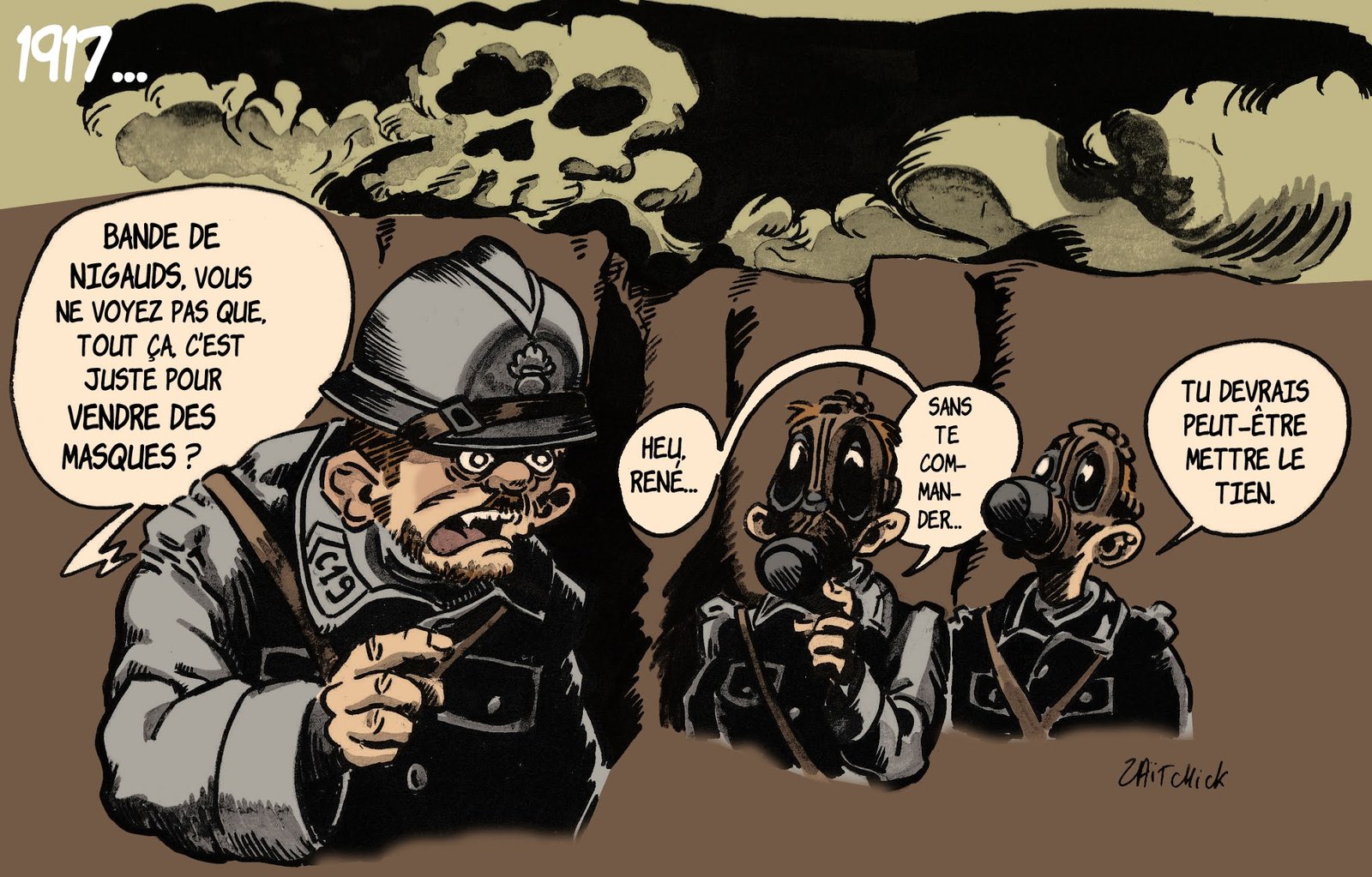 Théorie du complot, 1917