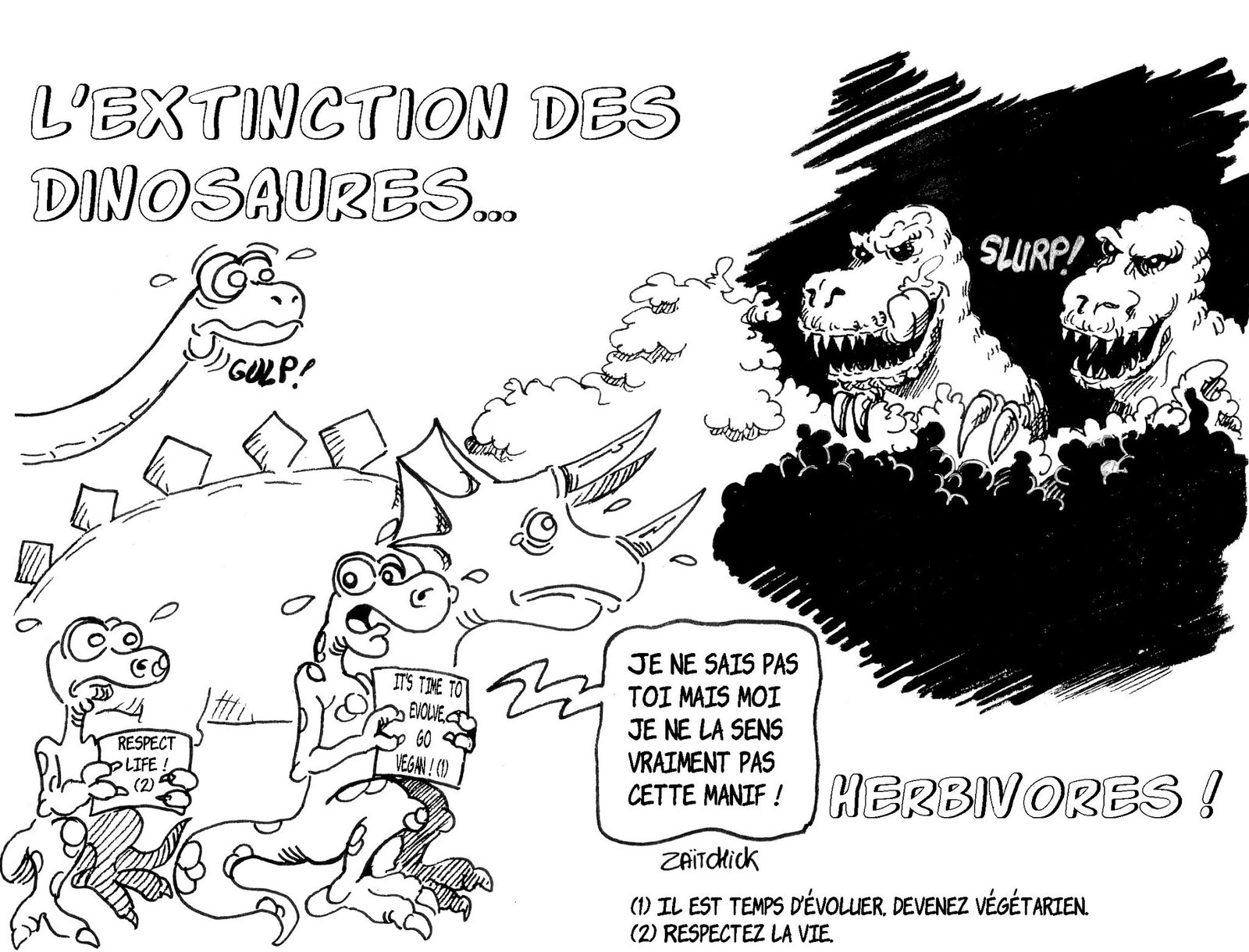 Végans vs viandards