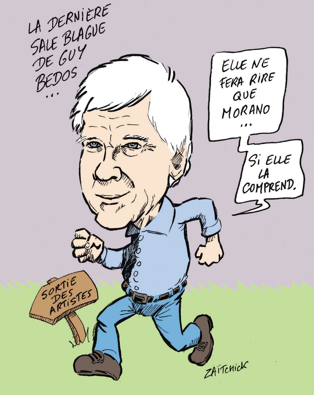 Hé merde, Guy Bedos est mort...