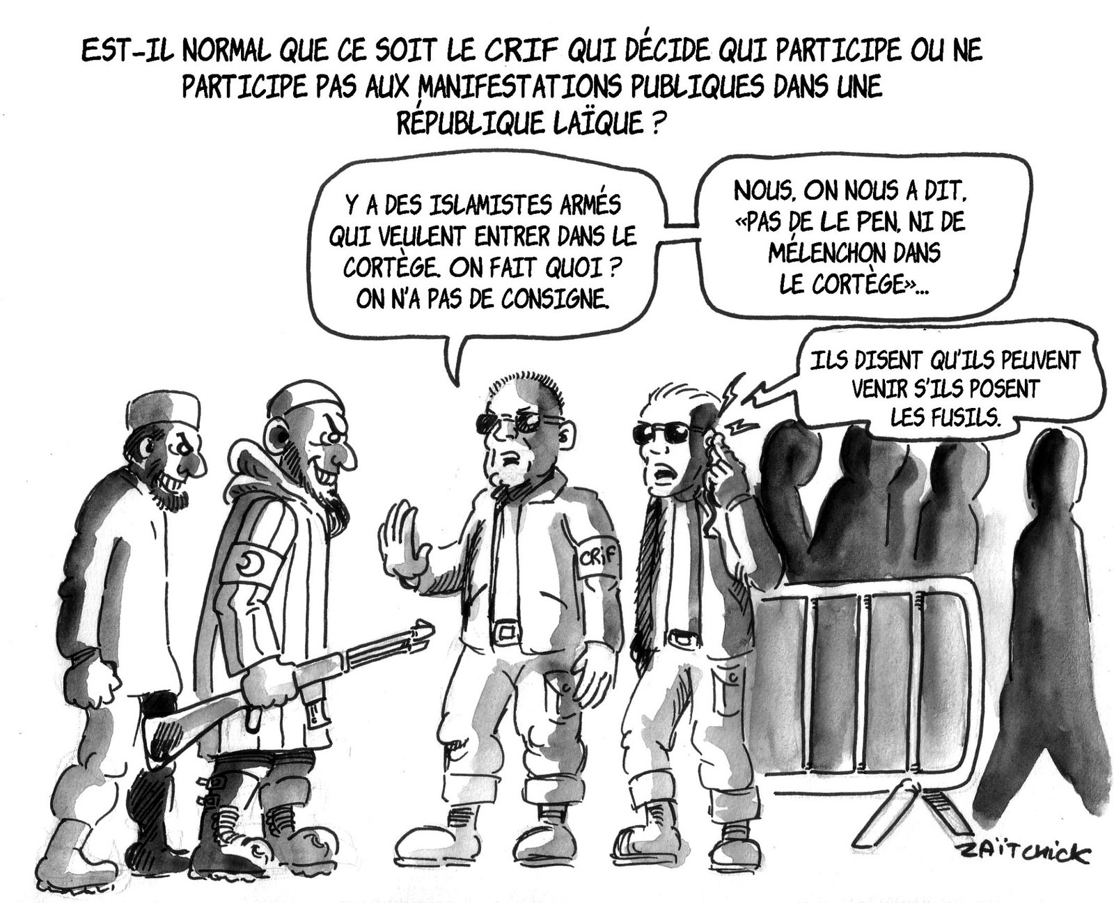 Circulez, y a rien à voir.