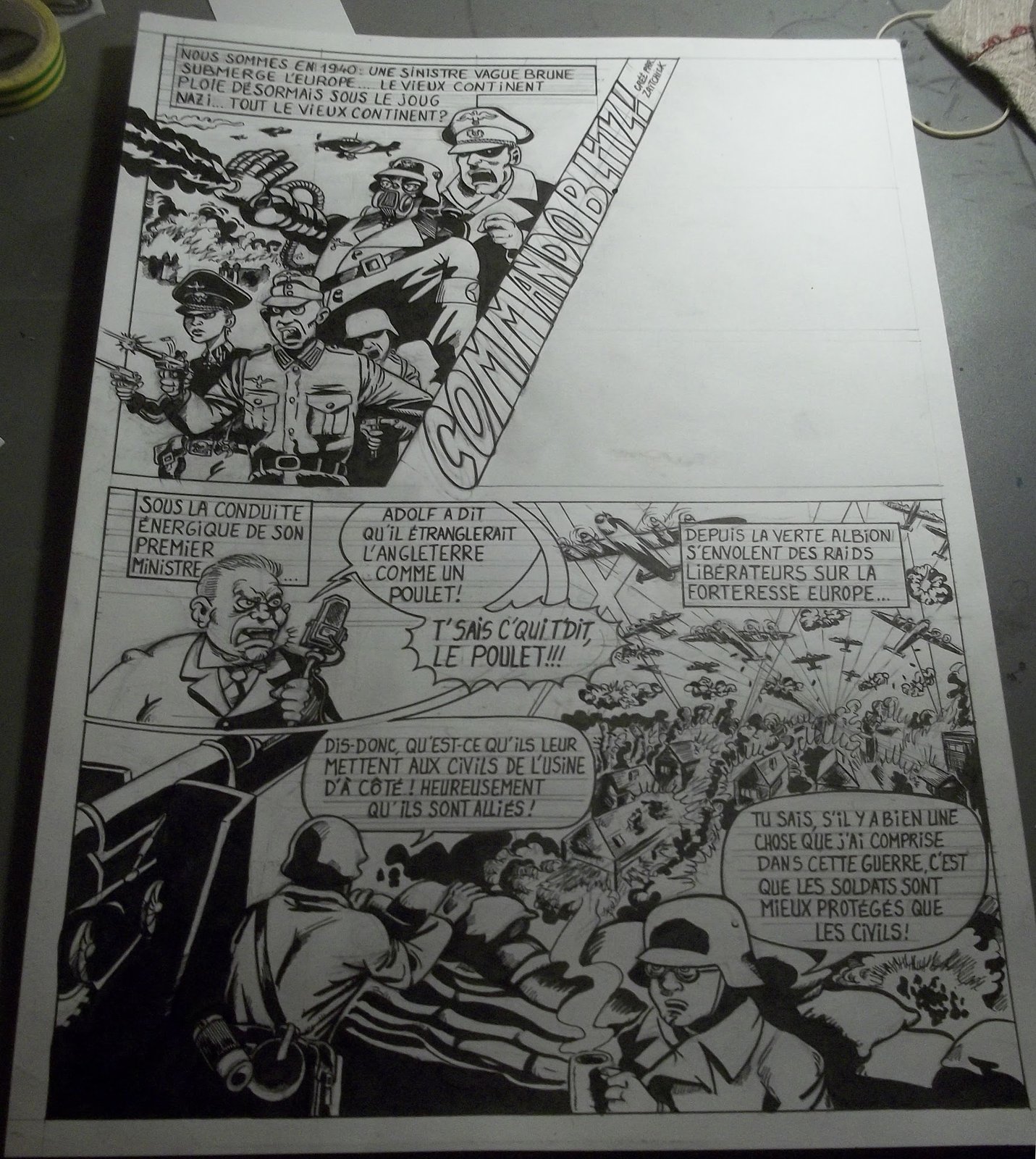 Commando Bliz : Work in progress.